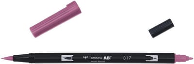 Tombow ABT Dual Brush Pen 817 mauve - Incl. Goodie