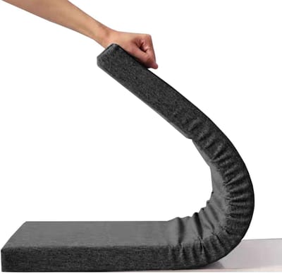 Bankkussen Keuken 150/120/100cm x 40cm Sofa Lounge Tuinbankkussen, met ritssluiting Antislip Verwijderbaar Meubelbank Zitkussen Buiten Binnen Lounge Bankkussen(Dark Gray,135x60cm x5cm Thick)