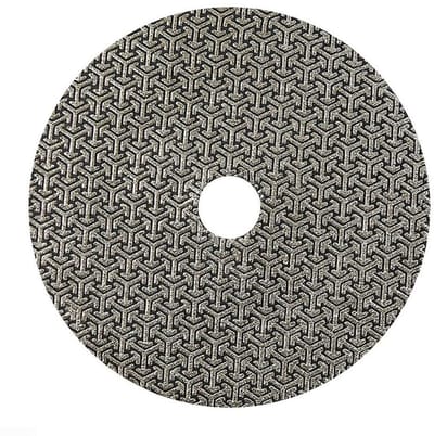 Gegalvaniseerde Diamant Schuurpad - Polijstschijf Schuurschoen - Metaal Glas Keramiek Polijsten - Hoge Hardheid Slijtvast - 150 mm 200 Grit