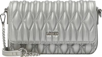 L.CREDI Lisa Schoudertas 22 cm - Dames - silber