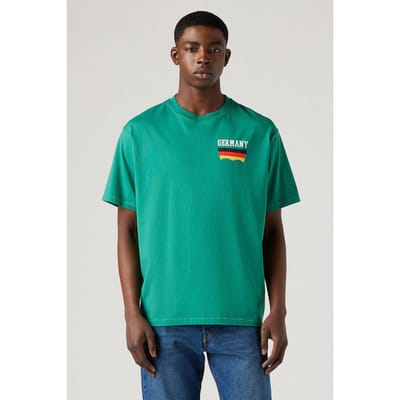 Levi's ® Red Tab™ Vintage Tee Maat: M | T-shirts met Print Outlet | Heren | Groen