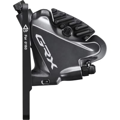 Shimano Schijfremset Grx-rx810 Links Voor 2-speed Di2 Zwart