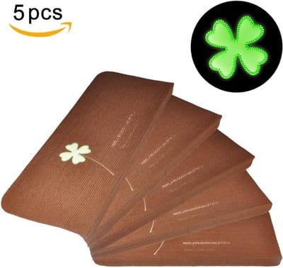 Famanu – Lichtgevende trapmatten set van 5 – zelfklevend pvc – antislip – helder mat