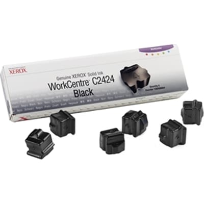 Xerox 108R00664 solid inkt zwart 6 stuks (origineel)