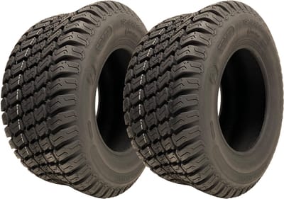 16x6.50-8 grasmaaierbanden, 4-laags, voor gazongras, Wanda P332, goedgekeurd voor de openbare weg, 280 kg (set van 2)
