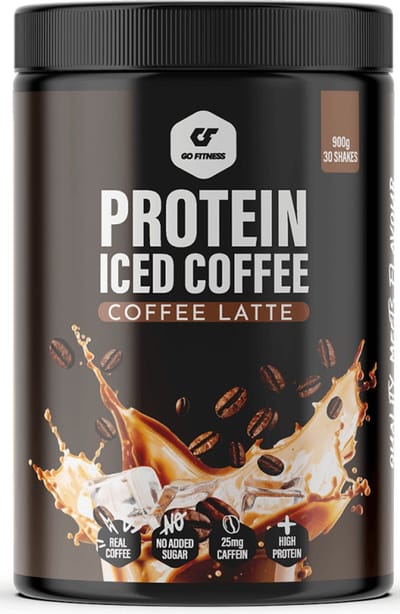 Go Fitness Protein Iced Coffee (900g) Coffee Latte - Functionele voeding - Eiwitrijke voedingsmiddelen