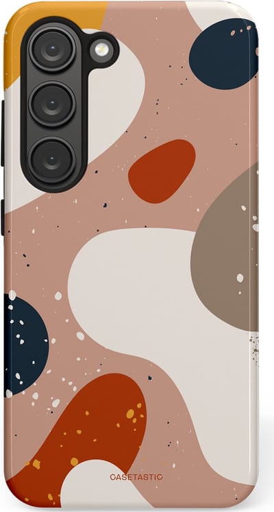 Casetastic Hoesje Geschikt voor Samsung S23 - Stijlvolle Beschermende Duo-layer Case - Terravibe