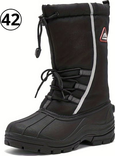Livano Wintersport Sneeuwboots - Snowboots - Sneeuwschoenen - Ski Gadgets Voor Heren - EU42 - Zwart
