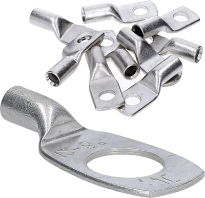 10 stuks Kalitec HR6-12 standaard buiskabelschoenen 6 mm² M12 I zonder kijkgat I Made in Germany