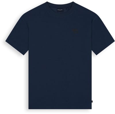 Ballin Amsterdam - Jongens Loose fit T-shirts Crewneck SS - Navy - Maat 6