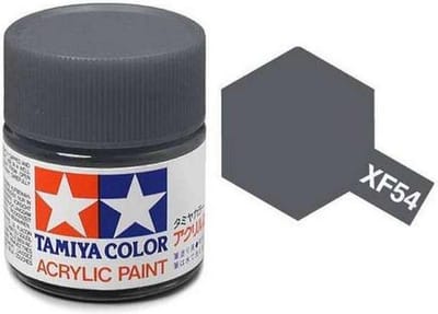 Tamiya Hobbyverf Acrylverf - XF-54 Dark Sea Gray - Matt - Acryl - 23ml Verf potje - 23 ml