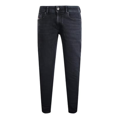 Diesel 1979 Sleeker Zwarte Denim Broek