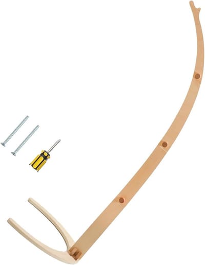 Baby Mobiel Standaard - Houten Speelgoedhanger - Babykamer Decoratie - Snelle Installatie - 132 cm Hoog - Natuurlijk Hout