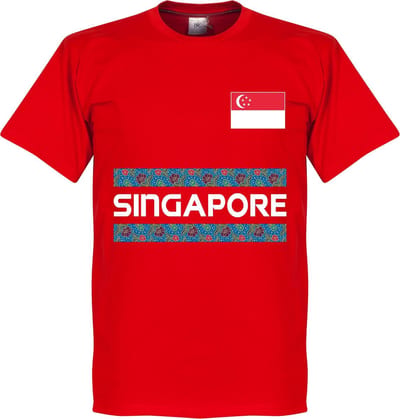 Singapore Team T-Shirt - Rood - L