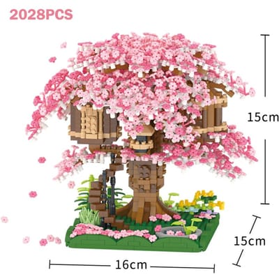 Haute Qualité Savait Haute Qualité Construit Taille Compacte Haute Qualité Cerisier Haute Qualité Arbre Haute Qualité Maison Haute Qualité Bâtiment Haute Qualité Blocs in bag mini blocks