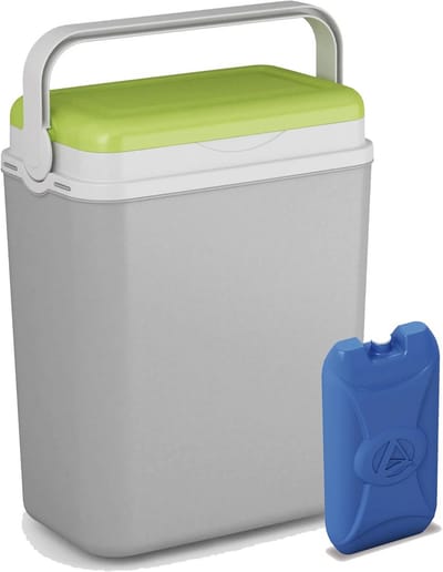 Grote 12 liter koelbox voor camping, strand en picknick - Ijspakket en 3 kleuren beschikbaar