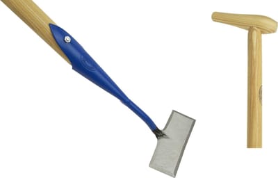 De Wit Rechthoekschoffel 16 cm met essen steel