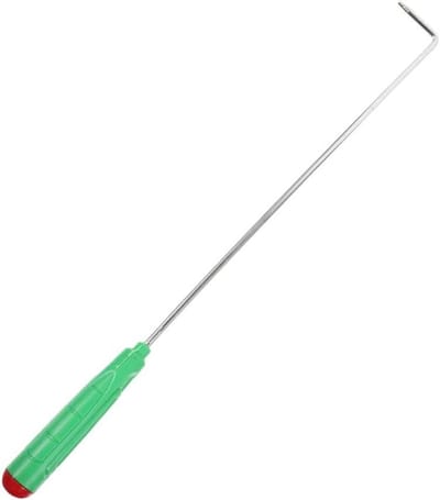 Vuurkorf Pook - Kampvuur Gereedschap - Buiten Koken - Verlengd Handvat - 33 cm - Zwart