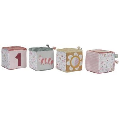 Little Dutch Soft Blokken Flowers & Butterflies ro Babyknuffels