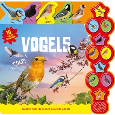 Vogels - 10-Geluidenboek - Rebo Productions B.V.