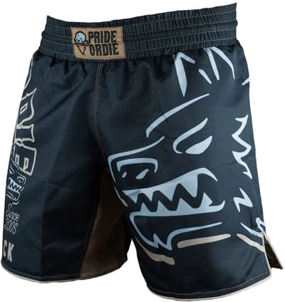 PRiDEorDiE Fight Short Leading the Pack Zwart - XXL