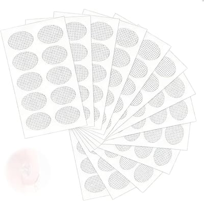 Set van 200 onzichtbare kleefpads voor oorgaatjes, verlichting van pijn bij uitgerekte of gescheurde oorlellen, ideaal voor zware oorbellen