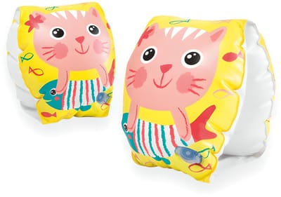 Intex Zwembandjes Happy Kittens - Zwembandjes 0-2 Jaar - Zwembandjes - Floaties Voor In Het Zwembad