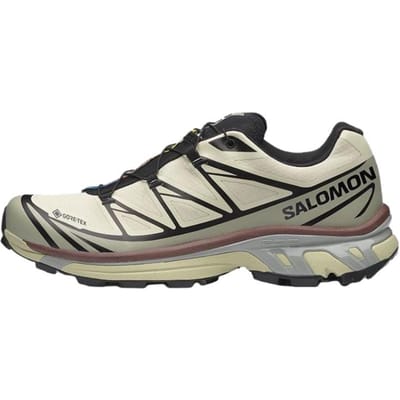 Salomon XT-6 GORE-TEX Aspargus Groene Thee Chocolade Unisex Sneakers L49202200 40