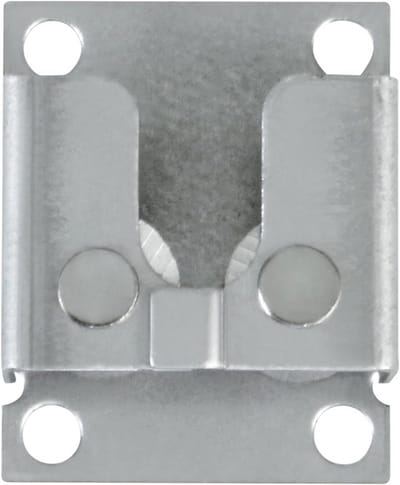 Rolhouder voor rolluik - verzinkt staal, roest- en corrosiebestendig, afmetingen 50 x 40 mm