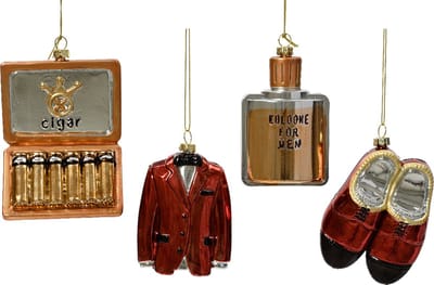 Kersthanger kunststof Mannen accessoires