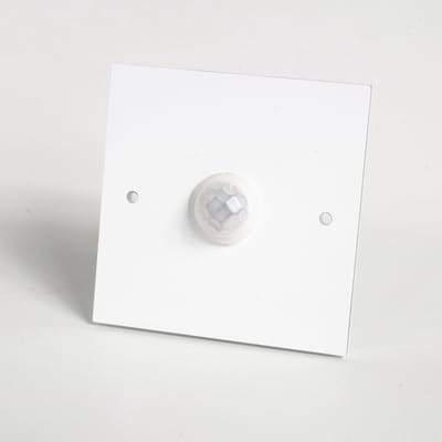 Skinder Electric Afdekplaat met Sensor - Frontplaat voor Trapverlichting - Wit - Losse frontplaat