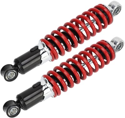 Dailygoods- Schokdemper 250 mm - Verstelbare Veerdemper - Motorfiets/ATV - Hoogwaardige Staal - Verbeterd Rijcomfort - Universeel Gebruik