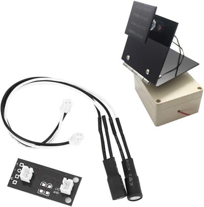 Automatische Zonne Tracker - Volgsysteem Zonne-energie - Energie Opwekken - Lichtbron Tracking - 5V - Grijs