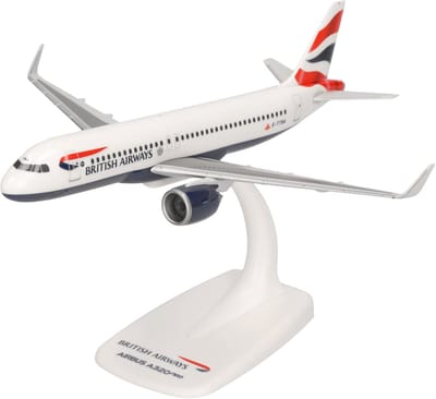 British Airways Airbus A320 neo Snap-Fit Model