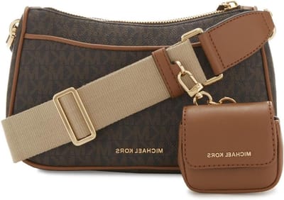 Dames Handtas - Schoudertas Crossbody - Dagelijks Gebruik - Verstelbare Band - 45 x 35 cm - Bruin