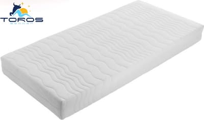 90x200 15cm Topper - HR 45 Premium Bamboe Deluxe - Afritsbare tijk - Medium/Stevig