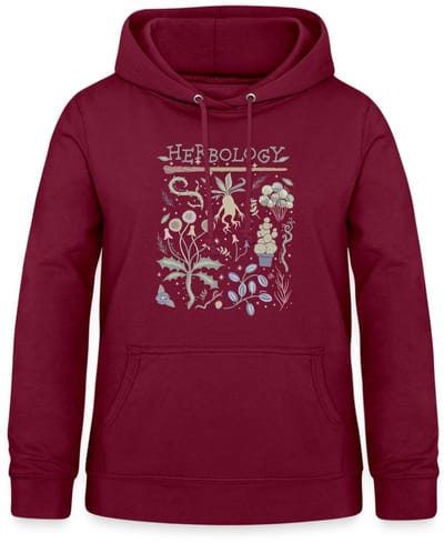 Harry Potter Herbology Botanisch Kruiden Ontwerp Hoodie Dames