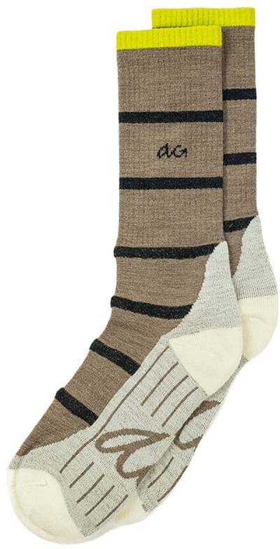 Alfredo Gonzales unisex merino sokken hike stripe thin multi