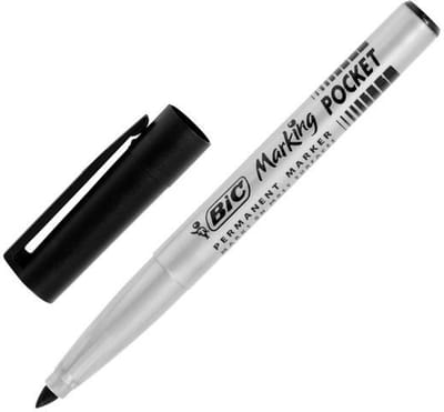 Bic Permanent Marker 1445 Zwart Pock