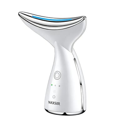 NAXSIR Hals & Gezicht Massager - EMS Apparaat voor Huidverjonging & Beauty Verzorging