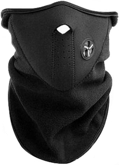 Half Face Mask voor Sporten - Neopreen Fleece Nekwarmer voor Fietsen, Motorrijden, Skiën en Hardlopen - Unisex Winddicht en Warm voor Buitenactiviteiten