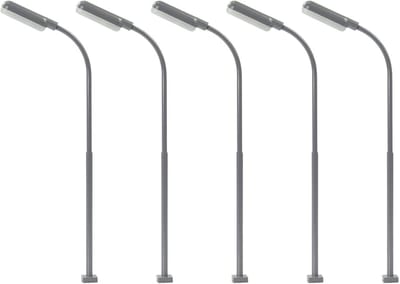 5 Stuks Modelperronlichten LED Straatverlichting voor Modelspoorbaan Landschap (3V DC)