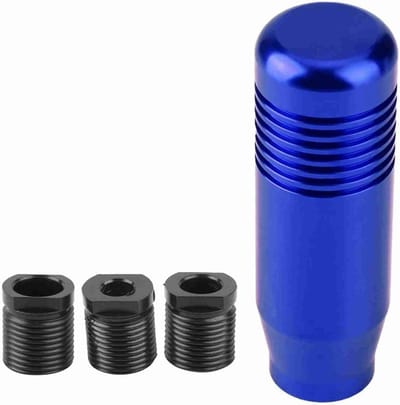 Universele Handmatige Versnellingspook Knop - Aluminium Handgreep 8.5cm voor Auto's en Voertuigen