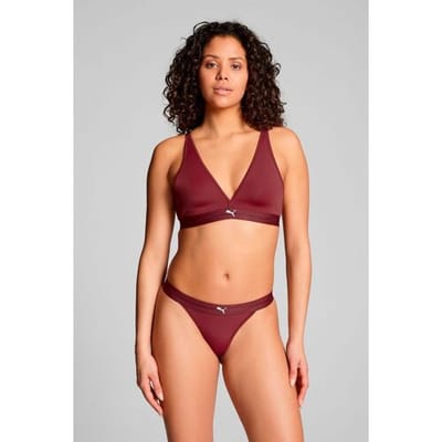 Puma Dames Sport Tanga String 2-pack Burgundy-S