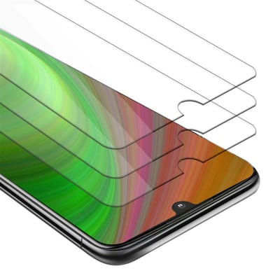 Cadorabo 3x Screenprotector geschikt voor Motorola MOTO Z4 - Beschermende Pantser Film in KRISTALHELDER - Getemperd (Tempered) Display beschermend glas in 9H hardheid met 3D Touch