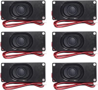 Passieve Luidsprekers - Mini Luidspreker Vervangende Luidspreker - Audioprojecten Integreren - 8 Ohm Impedantie - 3 Watt - Zwart