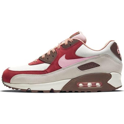 DQM x Nike Air Max 90 Bacon 2021 Unisex Sneakers Brown Sail Sheen CU1816-100 43