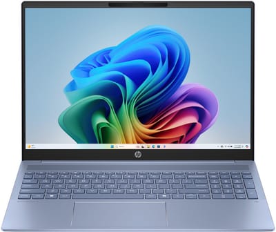 HP OmniBook 5 NGAI 16-ag1072nd Copilot+ PC AMD Ryzen AI 7 350 Laptop 40,6 cm (16") 2K 16 GB LPDDR5x-SDRAM 512 GB SSD Wi-Fi 6 (802.11ax) Windows 11 Home Blauw