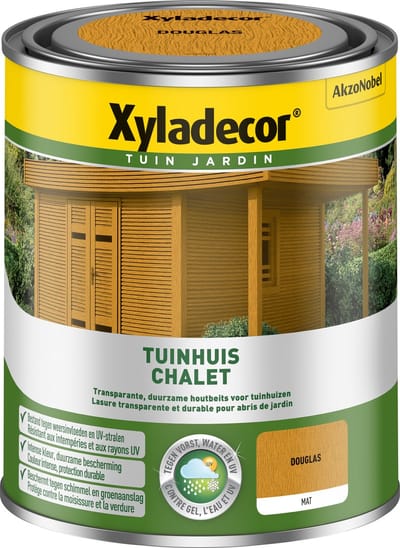 Xyladecor - Tuinhuis Wb - Douglas - 0,75 L
