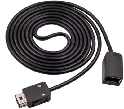 Scoby - Verlengkabel - Geschikt voor Nintendo Mini Classic NES SNES Controller - Controller Extender Kabel - 3 Meter - Zwart